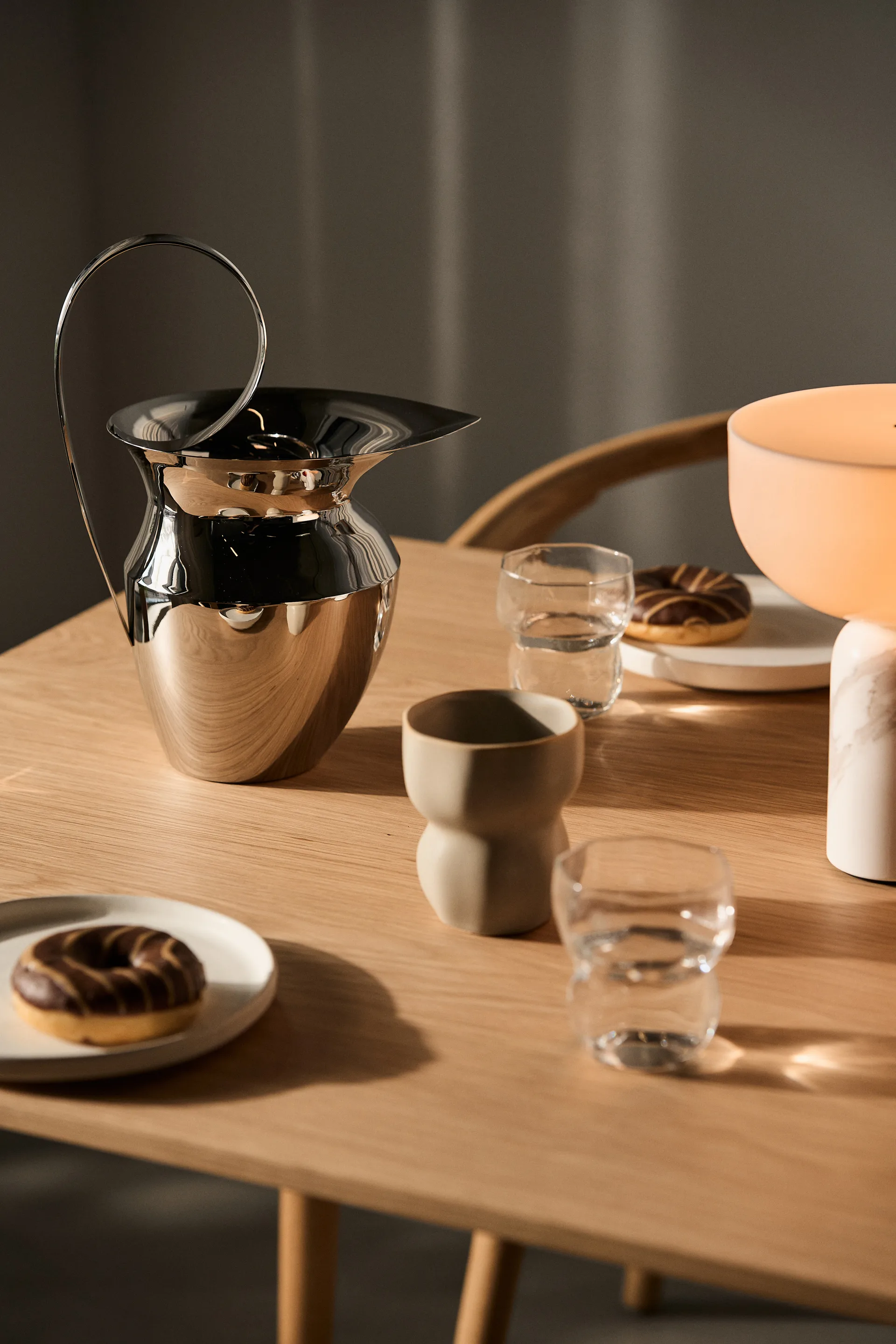 Etruscan kanne 30 cm, Rustfritt stål Audo Copenhagen