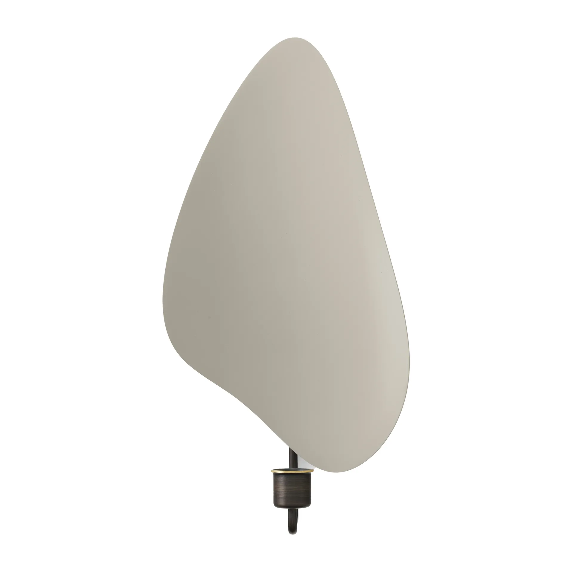 Flambeau lysestake vegg 34 cm, Bronzed brass-grey Audo Copenhagen