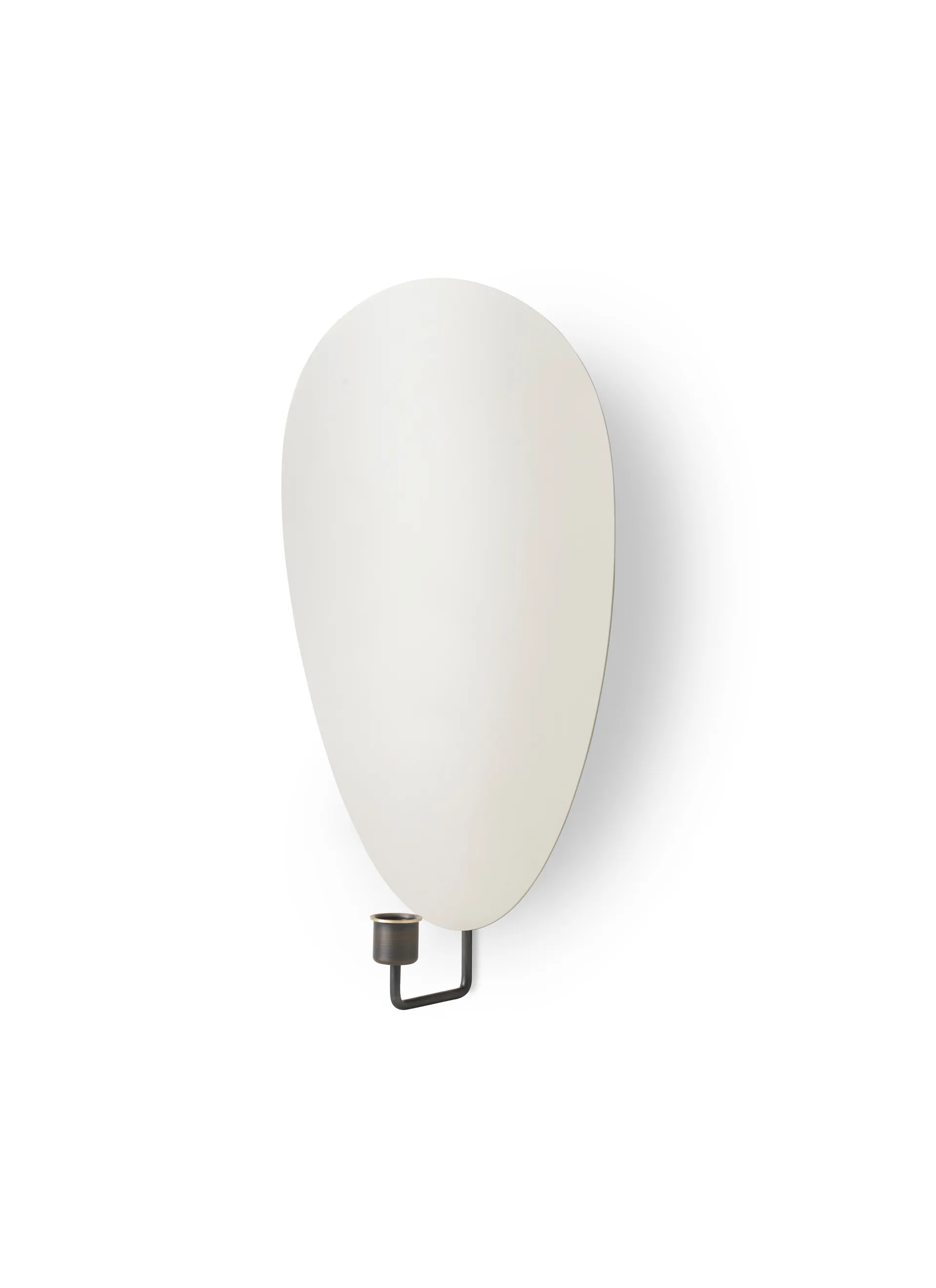 Flambeau lysestake vegg 40 cm, Bronzed brass-grey Audo Copenhagen