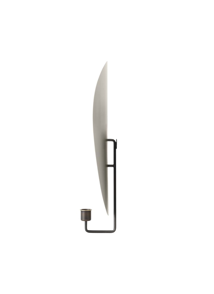 Flambeau lysestake vegg 40 cm, Bronzed brass-grey Audo Copenhagen
