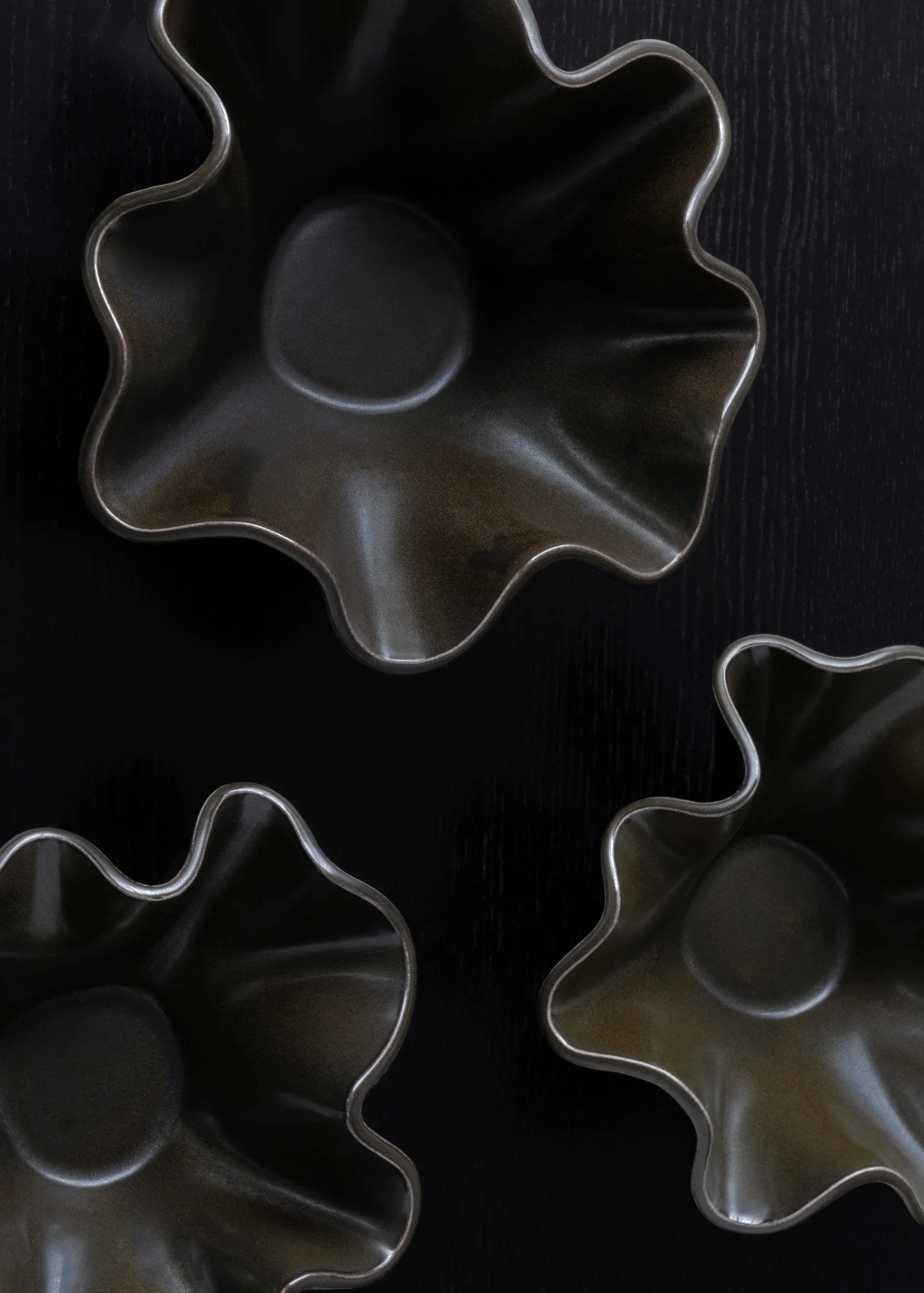 Fragilis skål 10 cm, Sort Audo Copenhagen