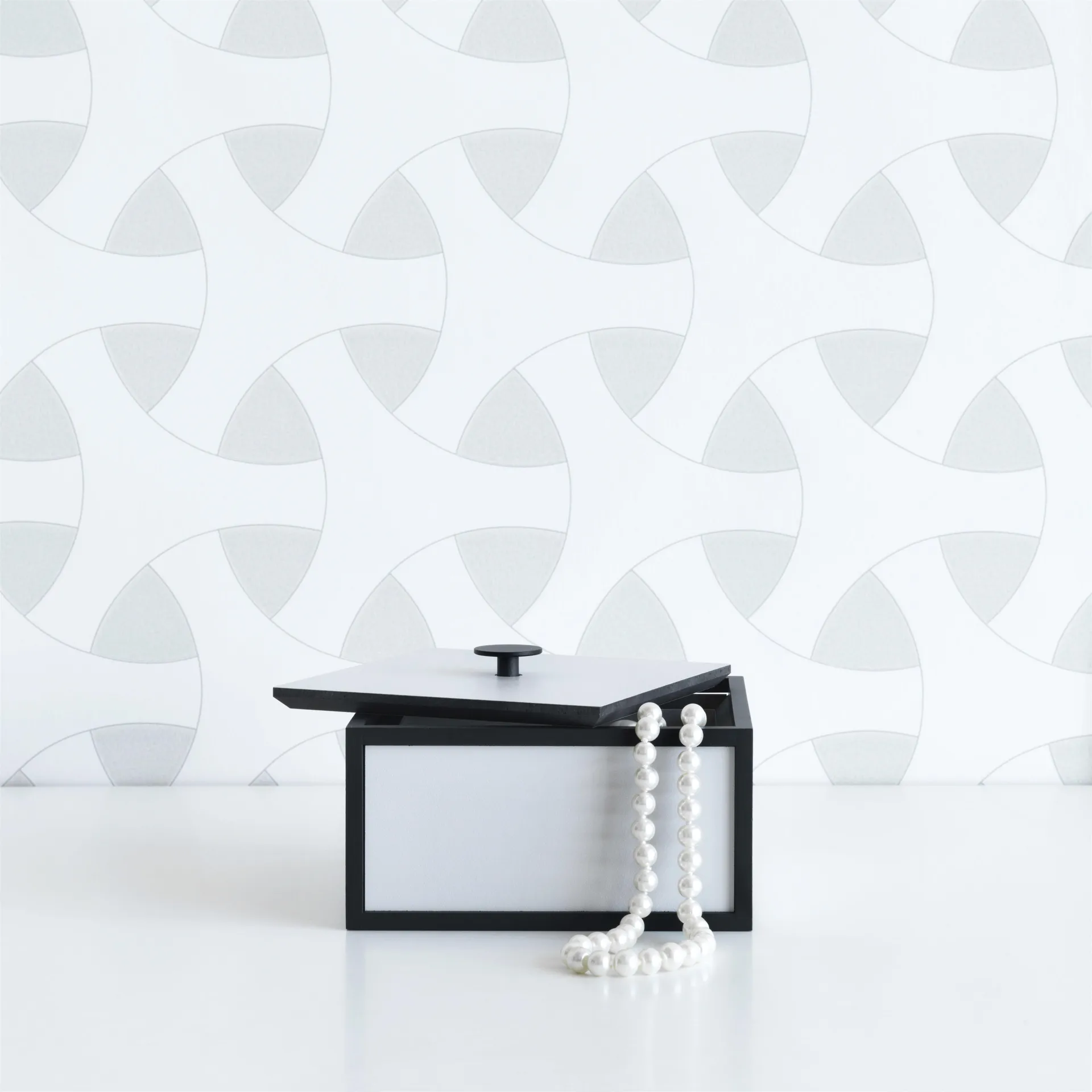 Frame 14 kube med lokk, Lysegrå Audo Copenhagen