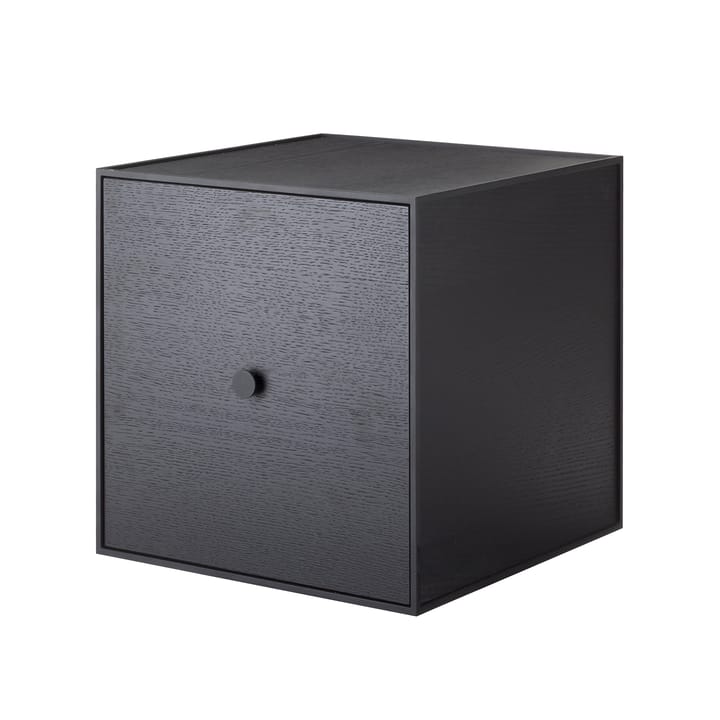 Frame 35 kube med dør - svartbeiset ask - Audo Copenhagen