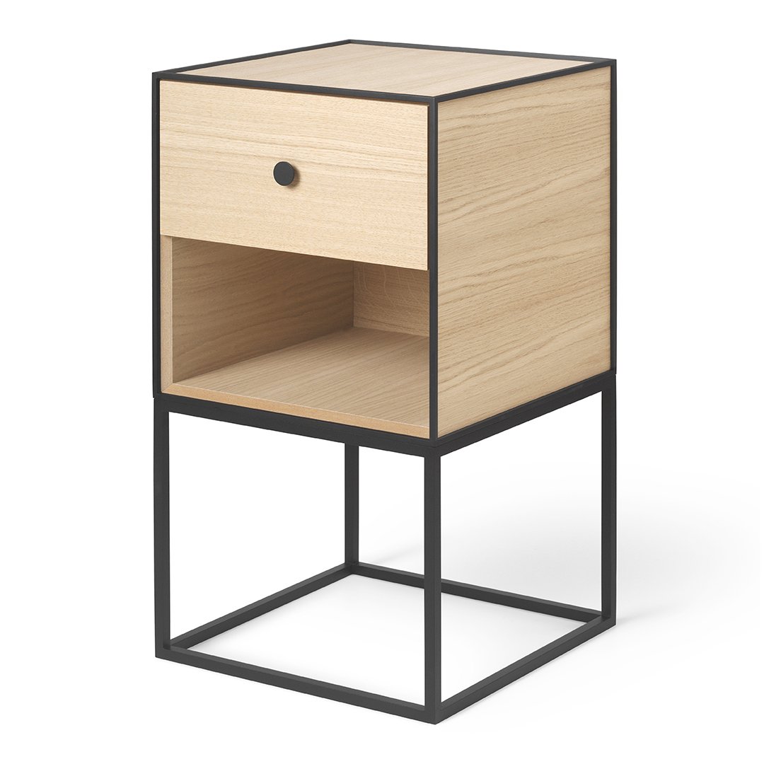 Audo Copenhagen Frame 35 sidebord Eik | Skandinavisk Design | Avlastningsbord & Sidebord | Brun