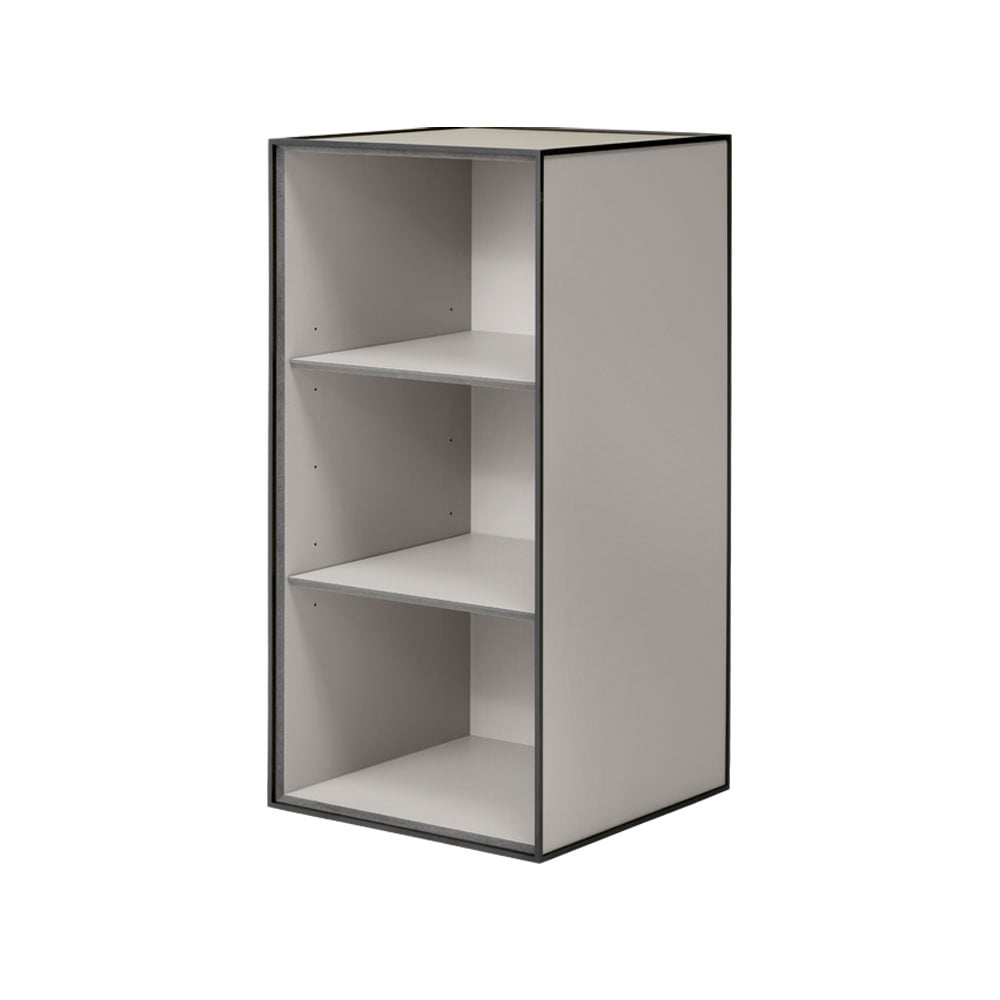 Audo Copenhagen Frame 70 oppbevaring sand, 2 hylleplate