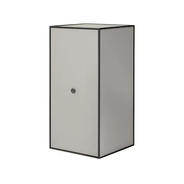 Frame 70 oppbevaring - sand, dør, 2 hylleplater - Audo Copenhagen