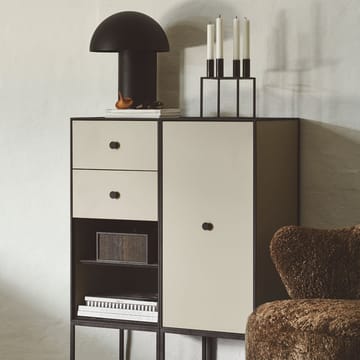 Frame 70 oppbevaring - smoked oak, 2 hylleplater - Audo Copenhagen
