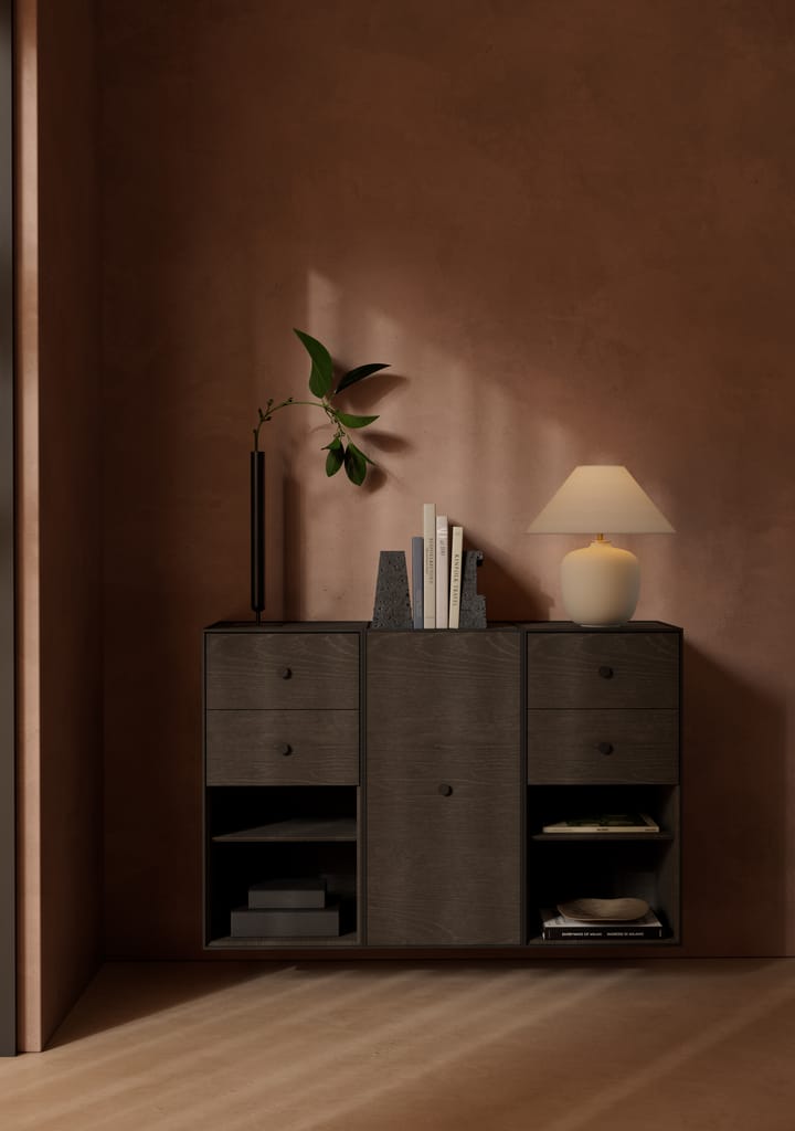 Frame 70 oppbevaring, smoked oak, 2 skuffer, 1 hylleplate Audo Copenhagen