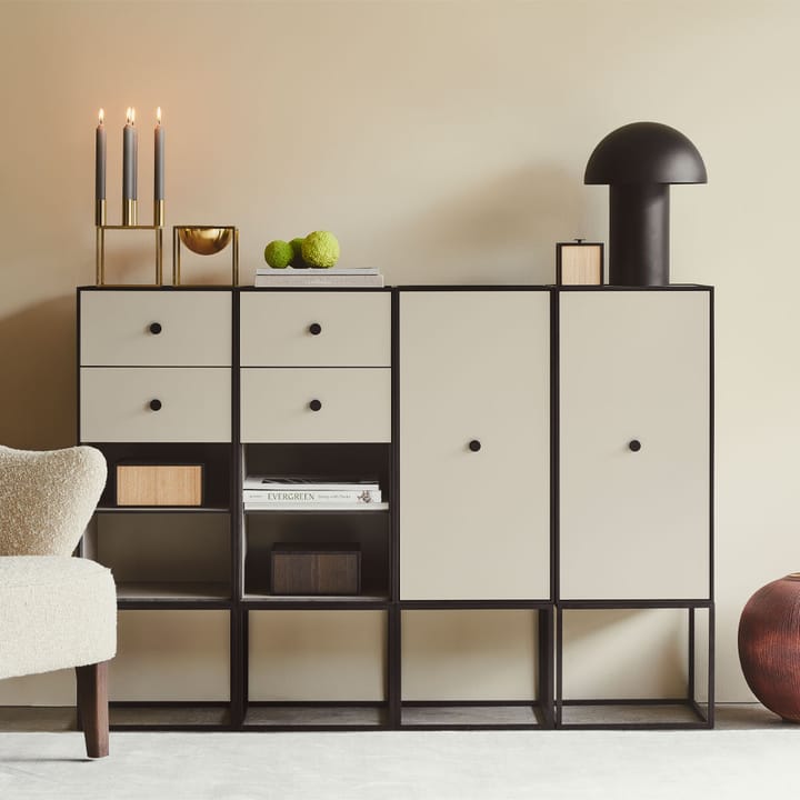 Frame 70 oppbevaring, smoked oak, 2 skuffer, 1 hylleplate Audo Copenhagen
