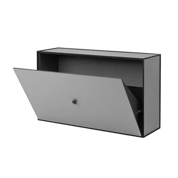 Frame skohylle - mørkegrå - Audo Copenhagen