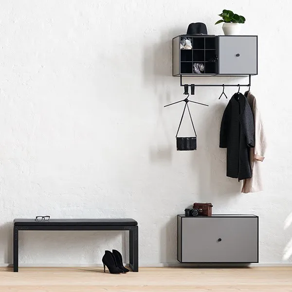 Frame skohylle, mørkegrå Audo Copenhagen