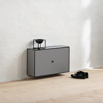Frame skohylle - mørkegrå - Audo Copenhagen