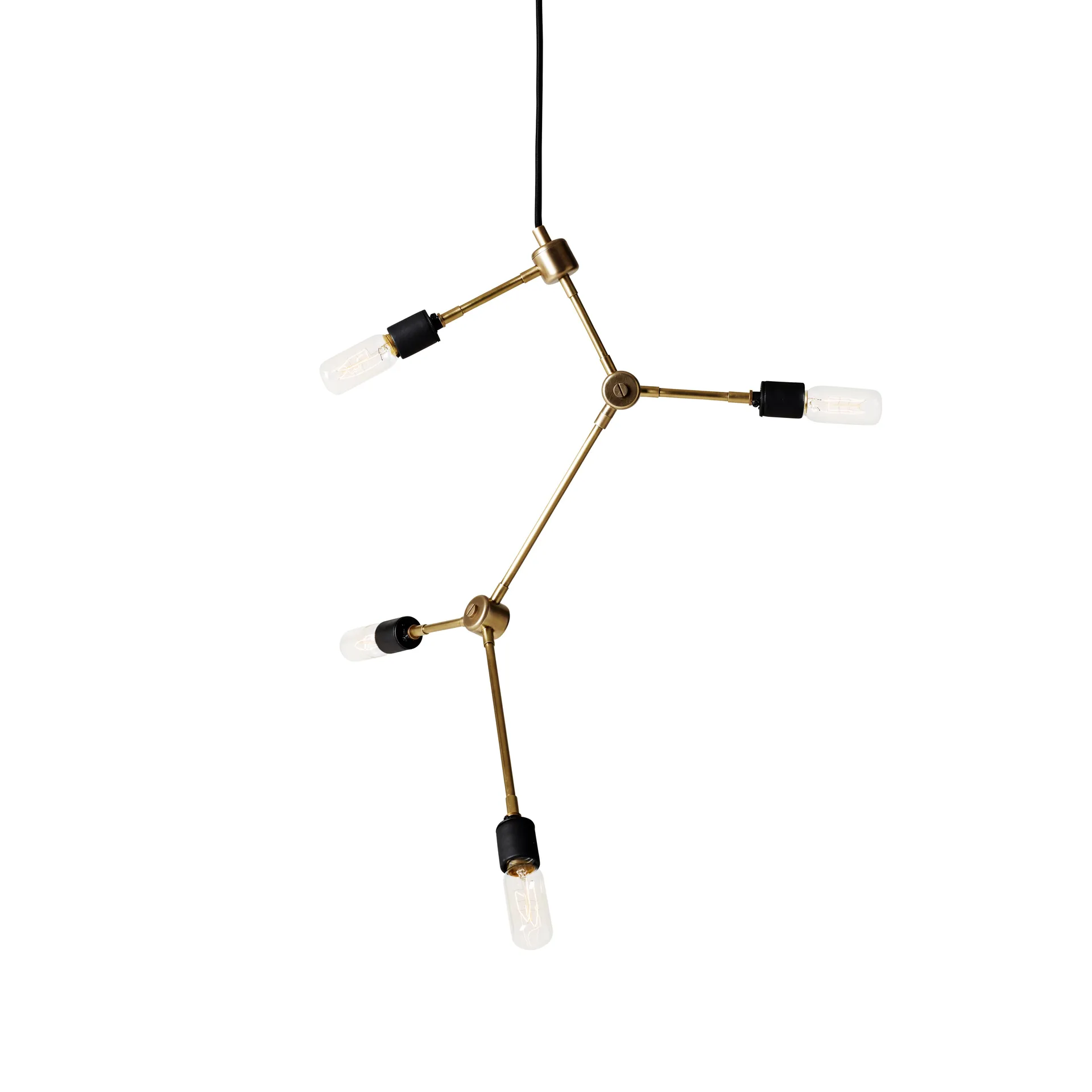 Franklin lysekrone, messing Audo Copenhagen