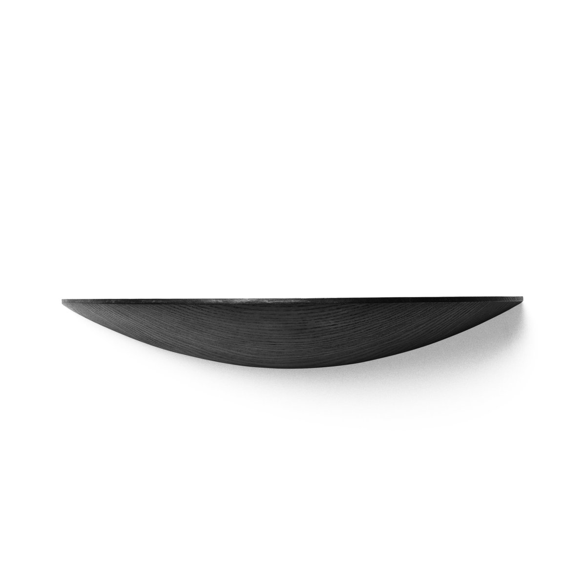 Audo Copenhagen - Gridy Fungi Shelf Black Oak, Medium - Vegghyller - Gridy - Tre farget - Tre