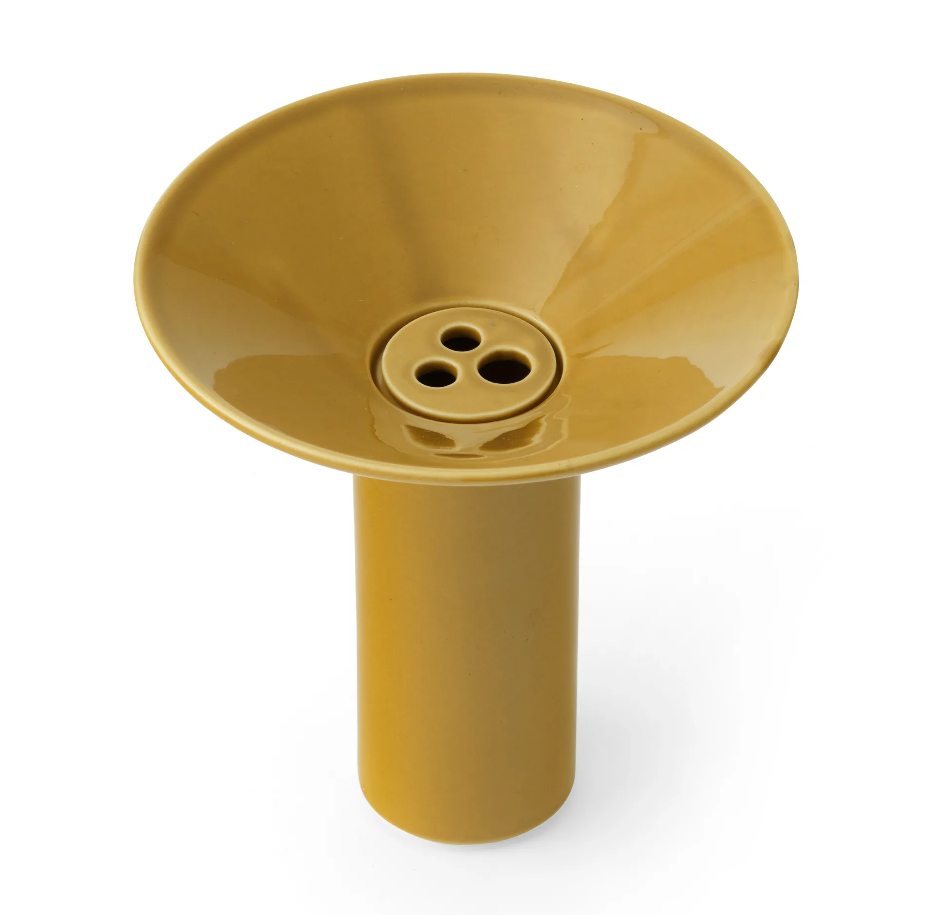 Hana vase Ø 14 x 14,5 cm, Ochre Audo Copenhagen