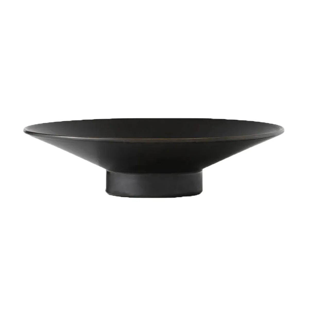 Hana vase Ø 27 x 7 cm, Umber Audo Copenhagen