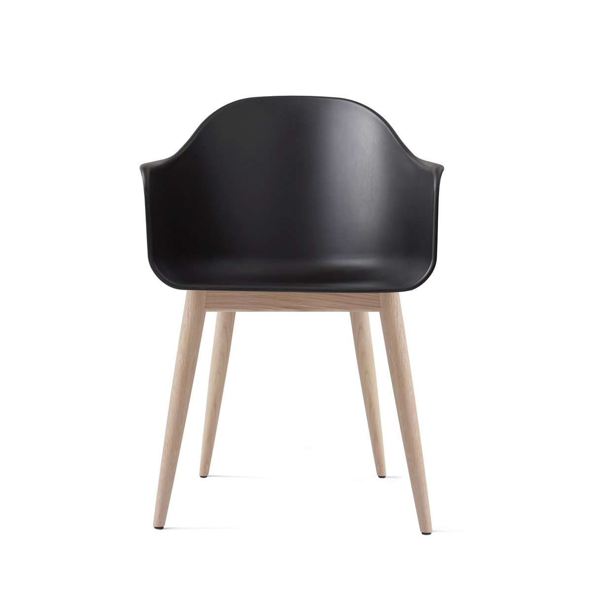 Audo Copenhagen Harbour chair stol armlene, eikebein black