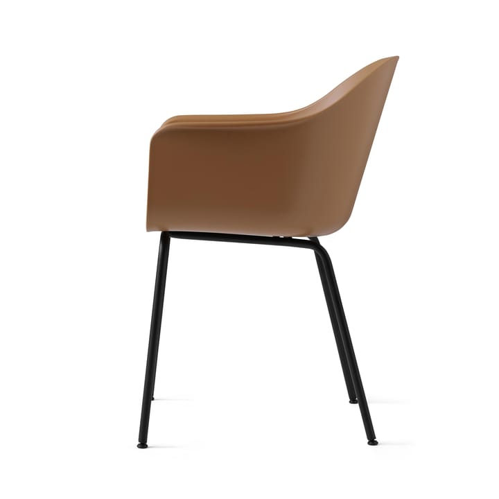 Harbour chair stol armlene, stål bein - khaki - Audo Copenhagen