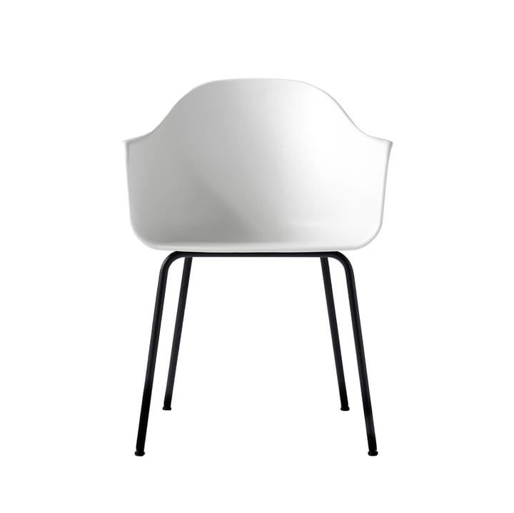 Harbour chair stol armlene, stål bein - white - Audo Copenhagen