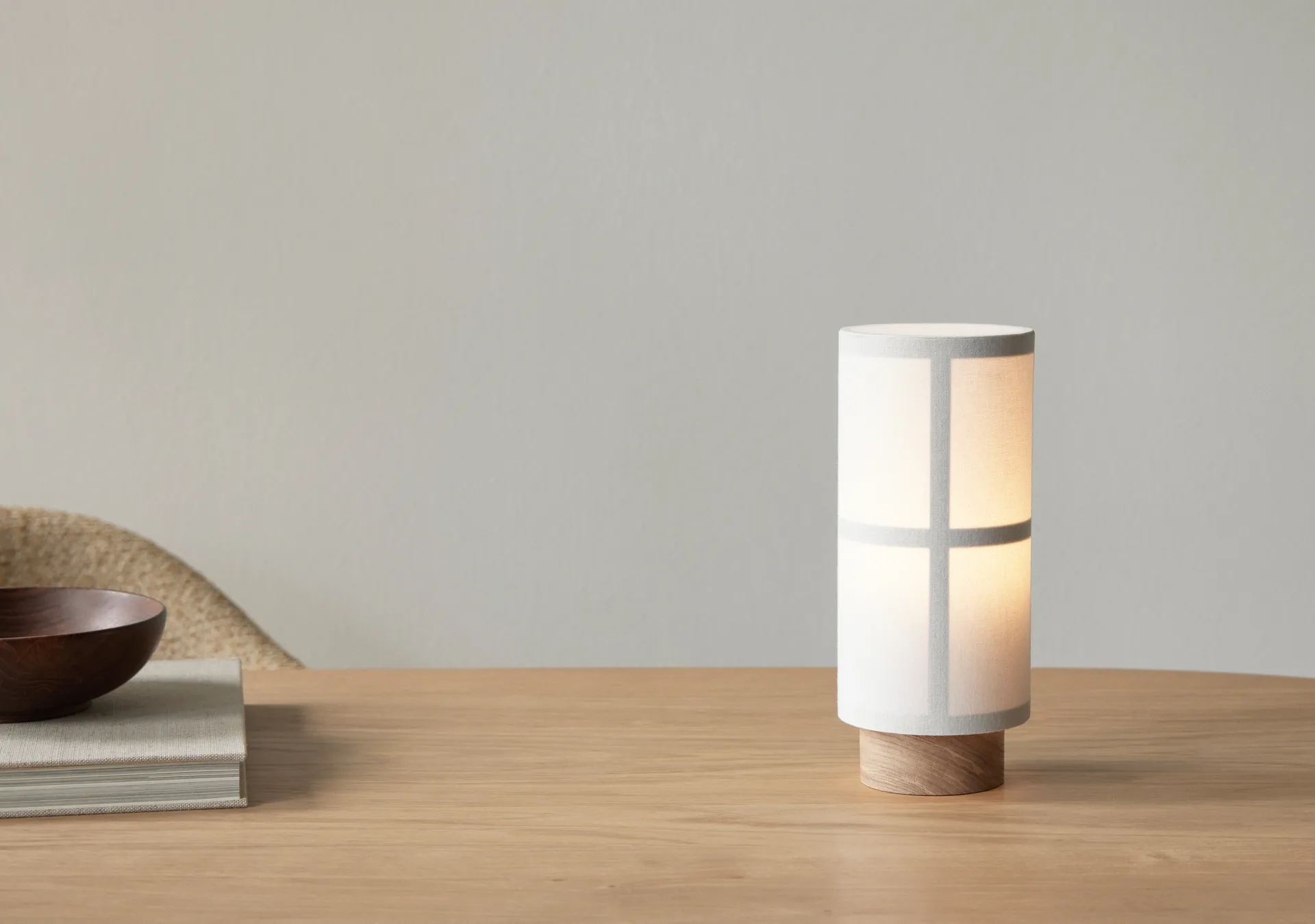 Hashira bordlampe bærbar, White Audo Copenhagen