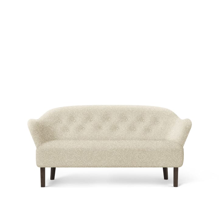 Ingeborg 2,5-seters sofa - tekstil sahcozero beige, ben eik røkt - Audo Copenhagen