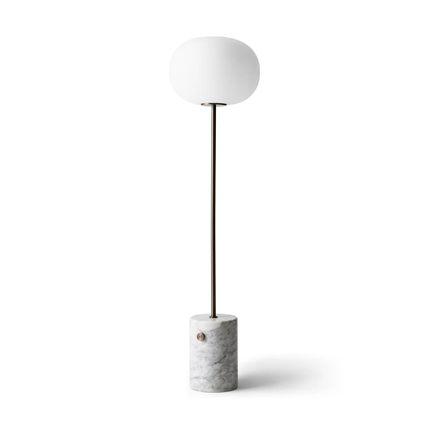 JWDA gulvlampe, Carrara marmor-bronsert messing, 130 cm Audo Copenhagen