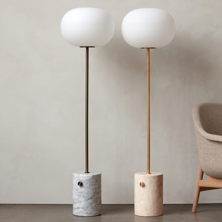 JWDA gulvlampe, Marmor-bronsert messing Audo Copenhagen