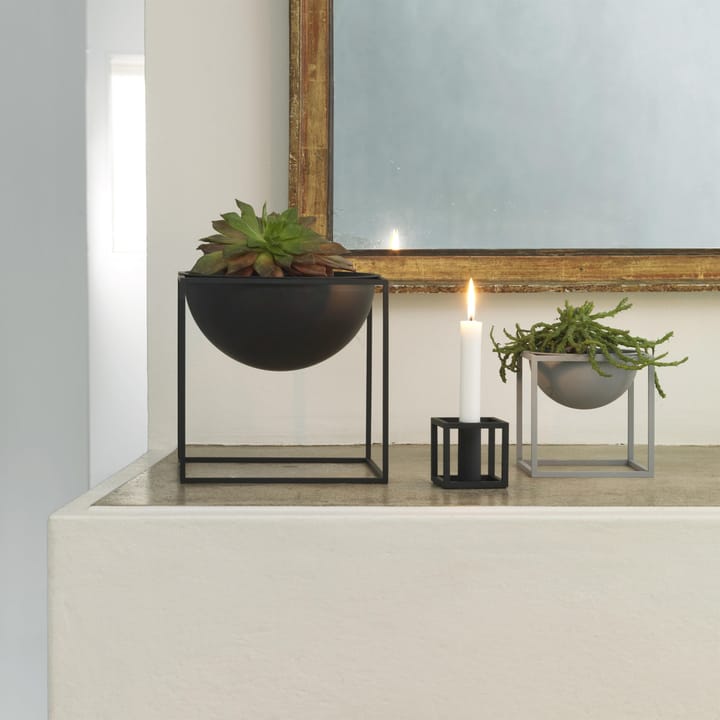 Kubus 1 lysestake - svart - Audo Copenhagen