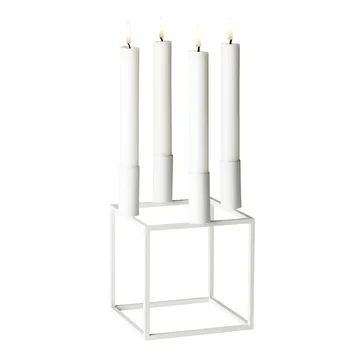 Kubus 4 lysestake - hvit - Audo Copenhagen