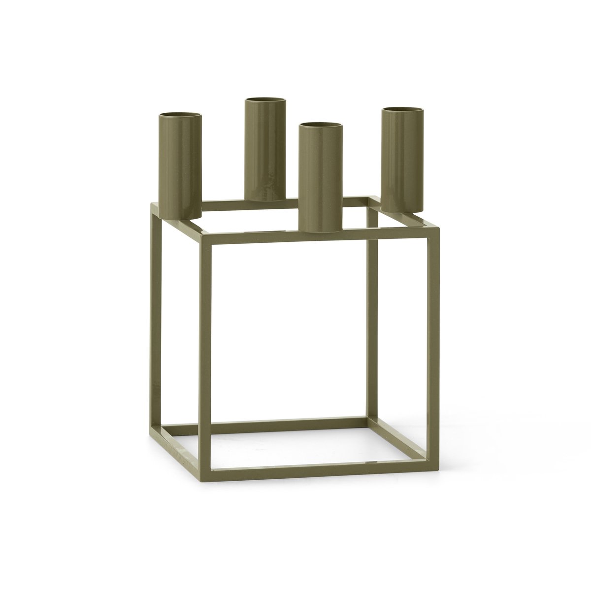 Audo Copenhagen Kubus 4 lysestake Olive