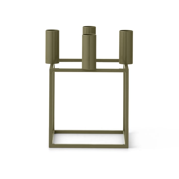 Kubus 4 lysestake, Olive Audo Copenhagen