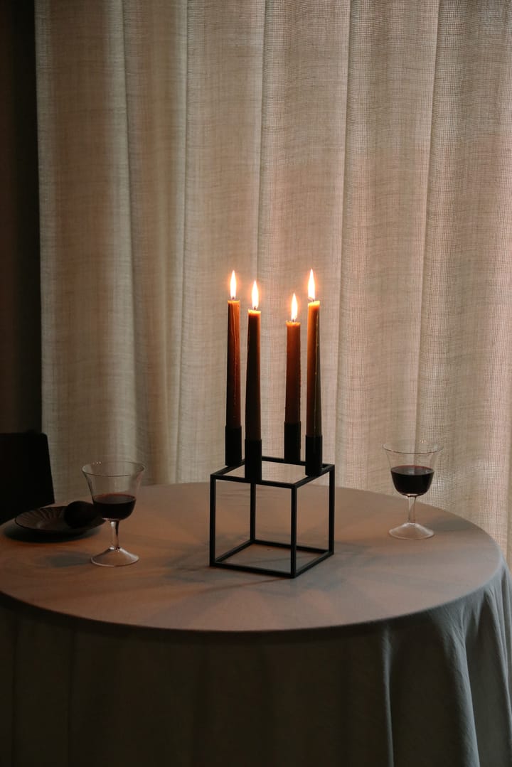 Kubus 4 lysestake, svart Audo Copenhagen
