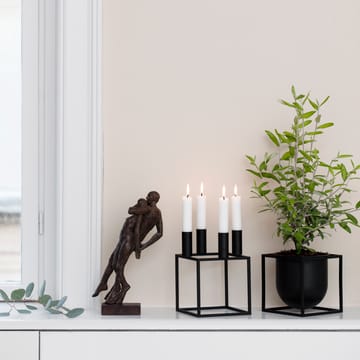 Kubus blomsterpotte 14 cm - Svart - Audo Copenhagen