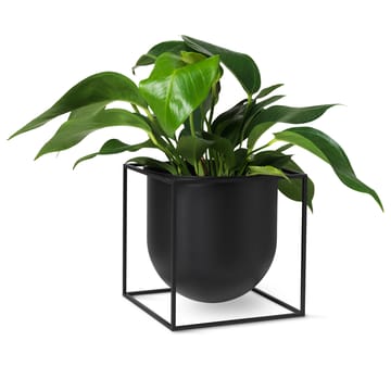 Kubus blomsterpotte 23 cm - Svart - Audo Copenhagen