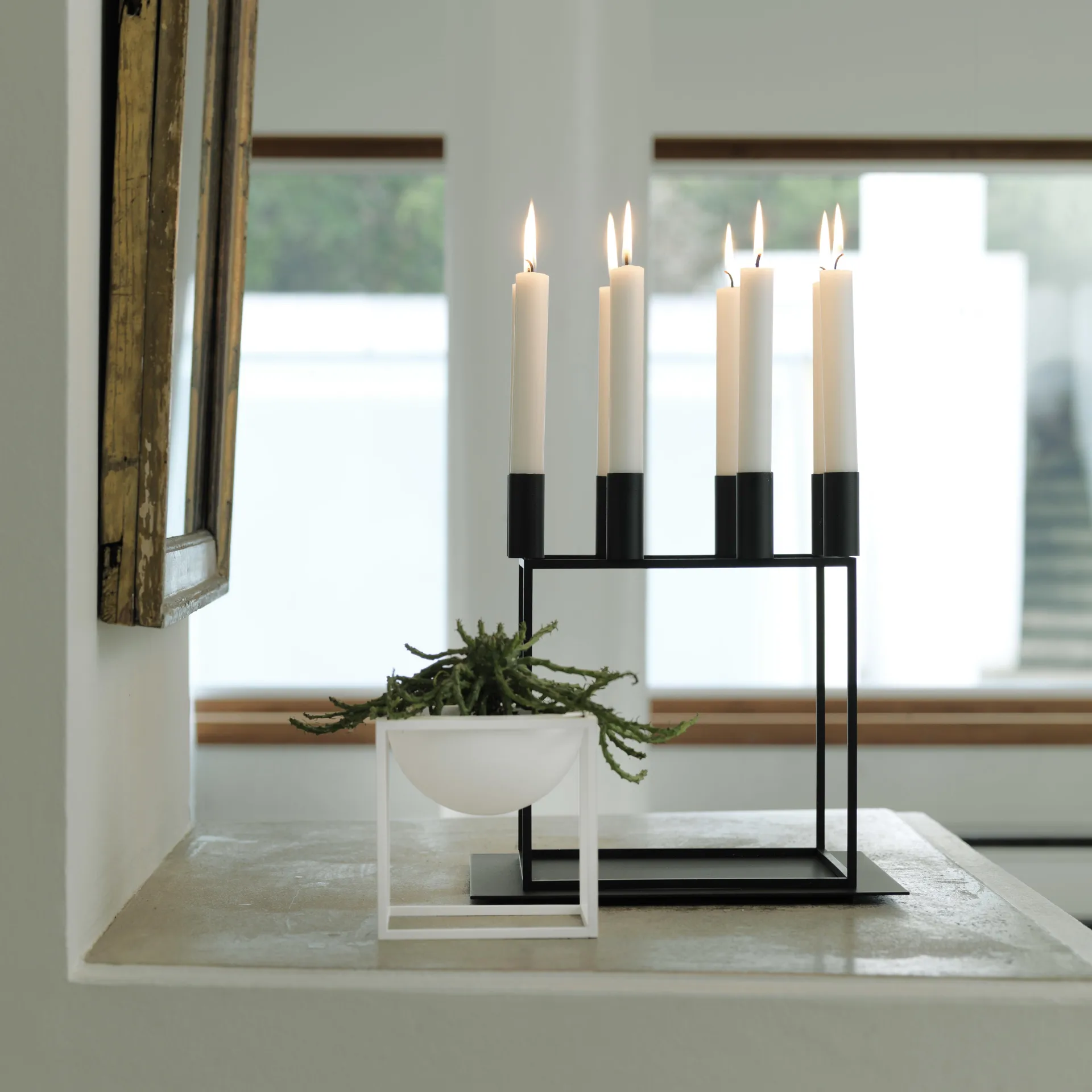 Kubus skål liten, hvit Audo Copenhagen