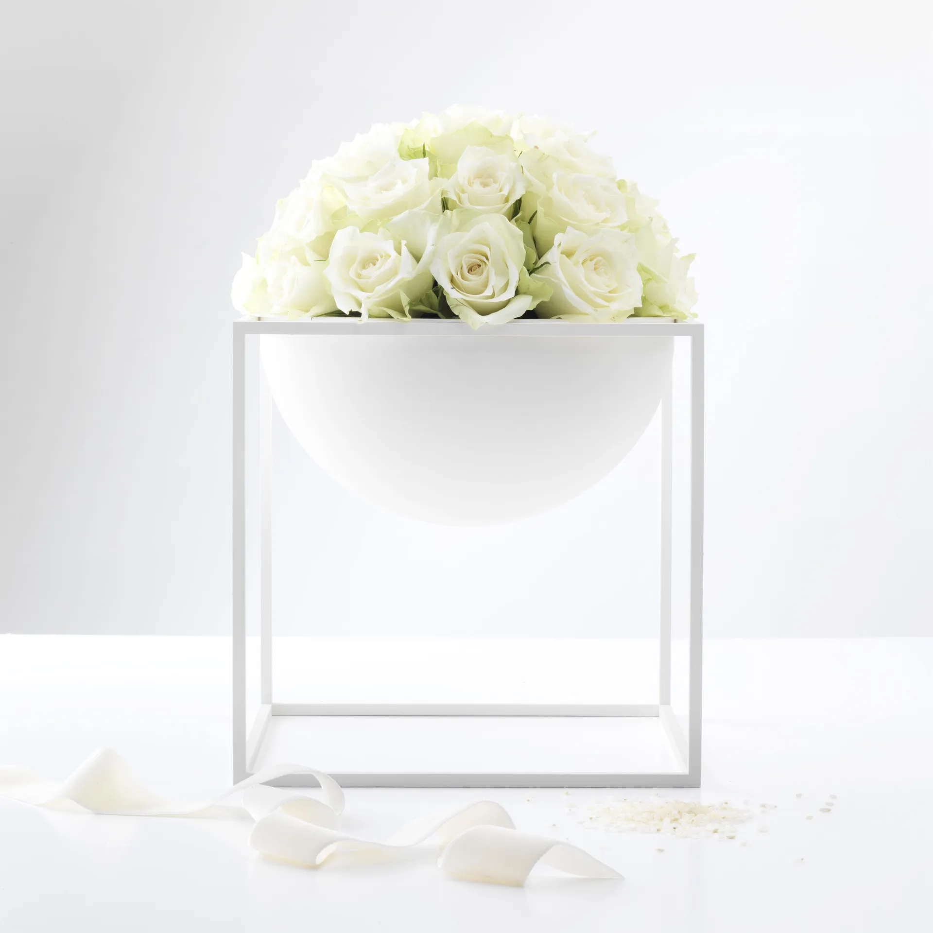 Kubus skål liten, hvit Audo Copenhagen