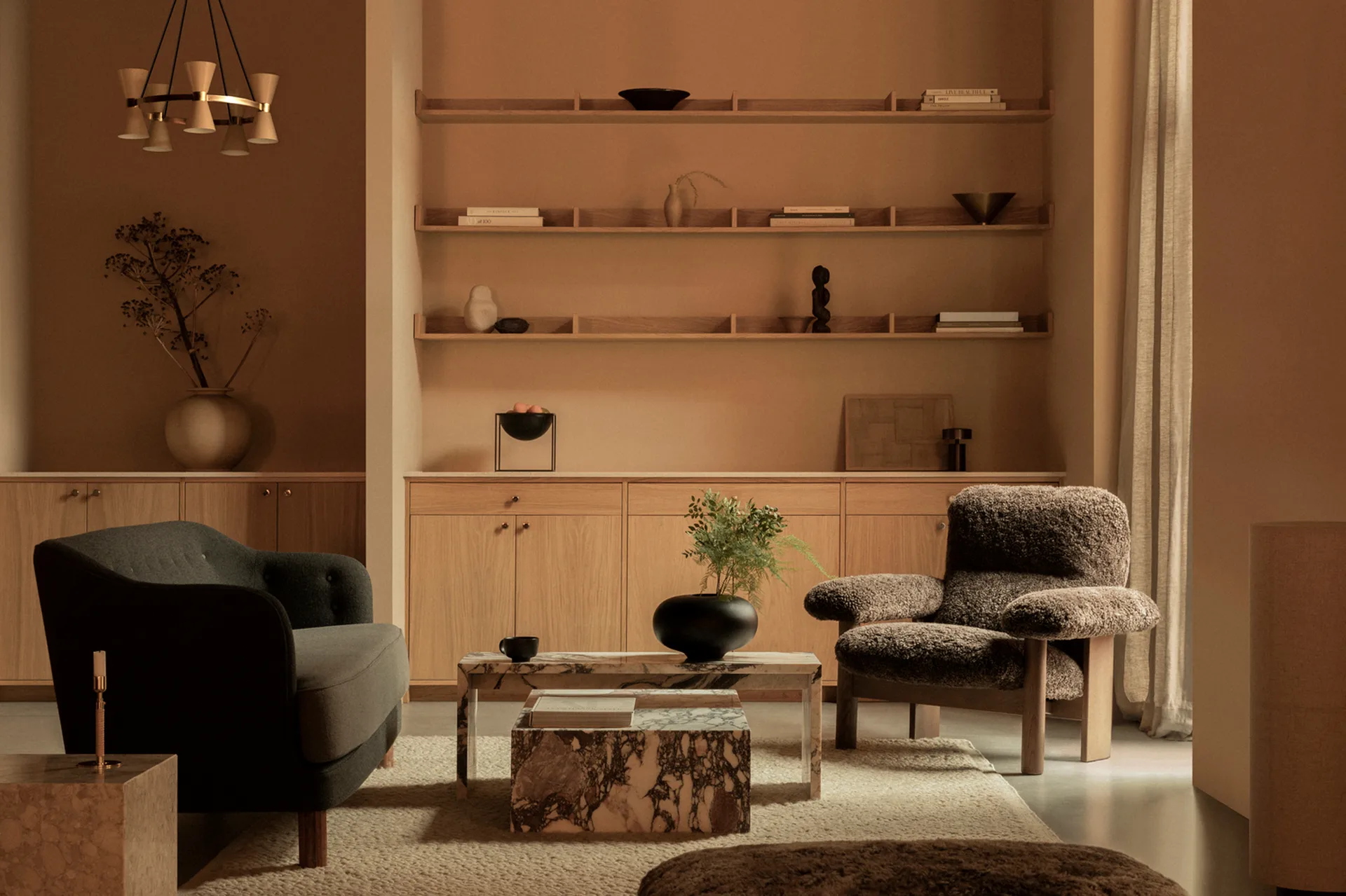 Kubus skål stor, svart Audo Copenhagen