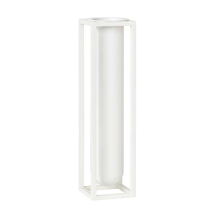 Kubus vase Flora, hvit Audo Copenhagen