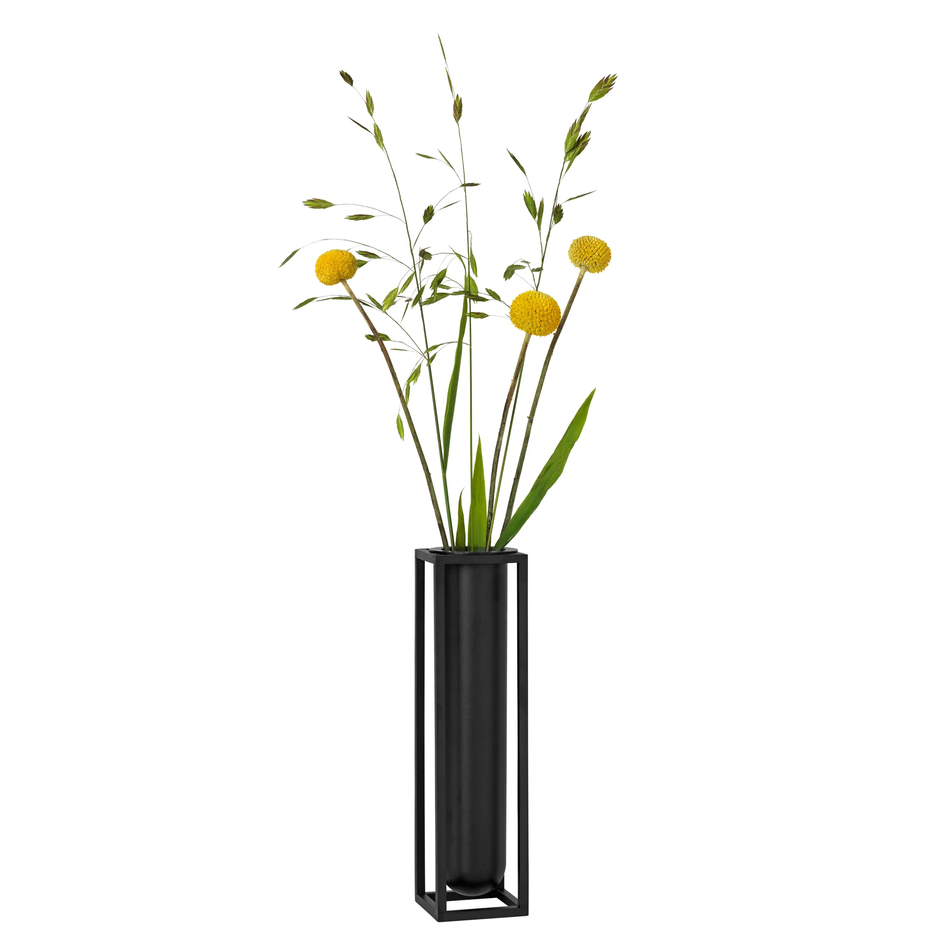 Kubus vase Flora, svart Audo Copenhagen