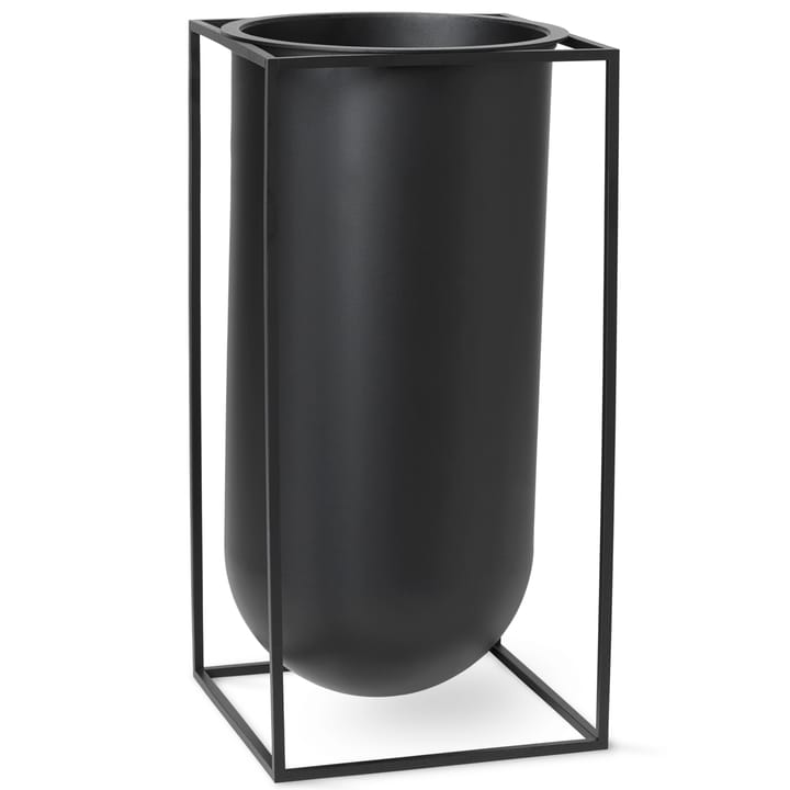 Kubus vase Nolia, Svart Audo Copenhagen