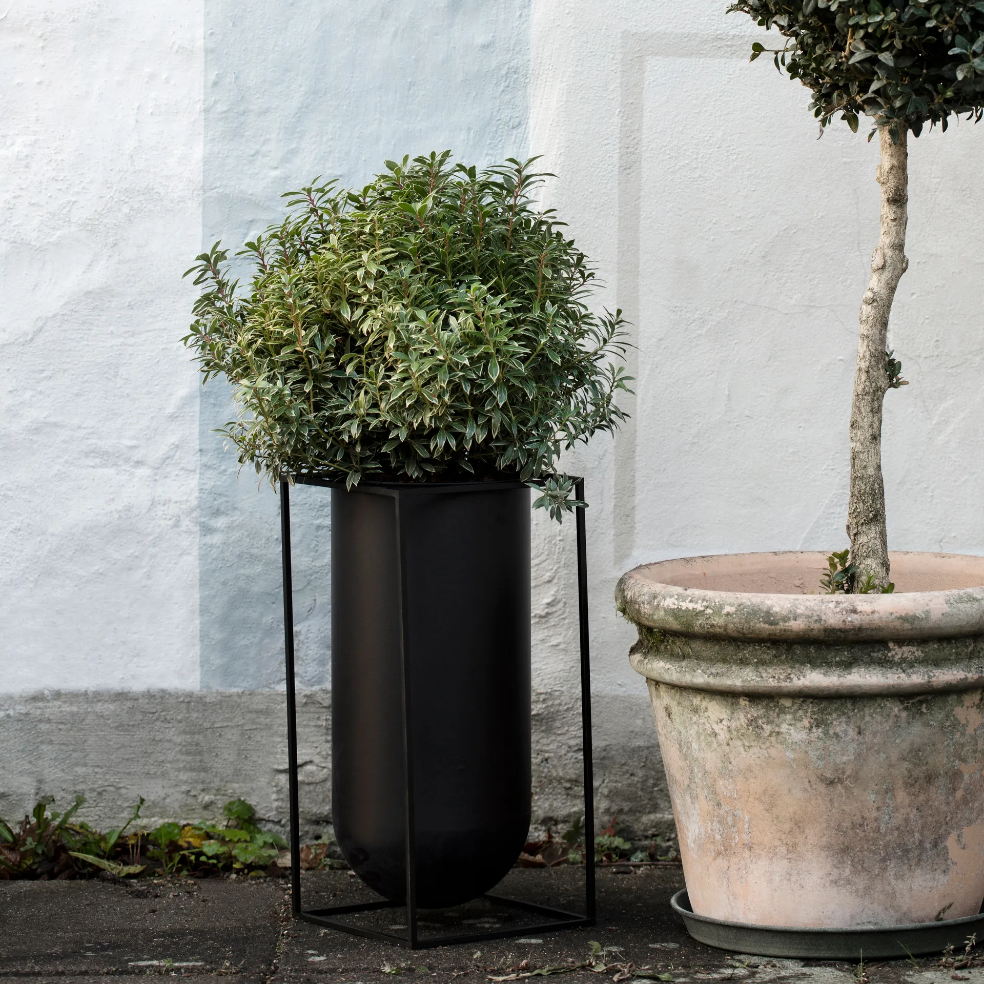 Kubus vase Nolia, Svart Audo Copenhagen