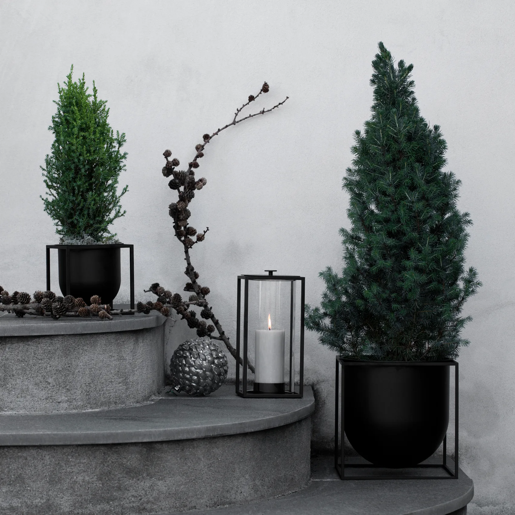 Light'In telysestake, Svart Audo Copenhagen