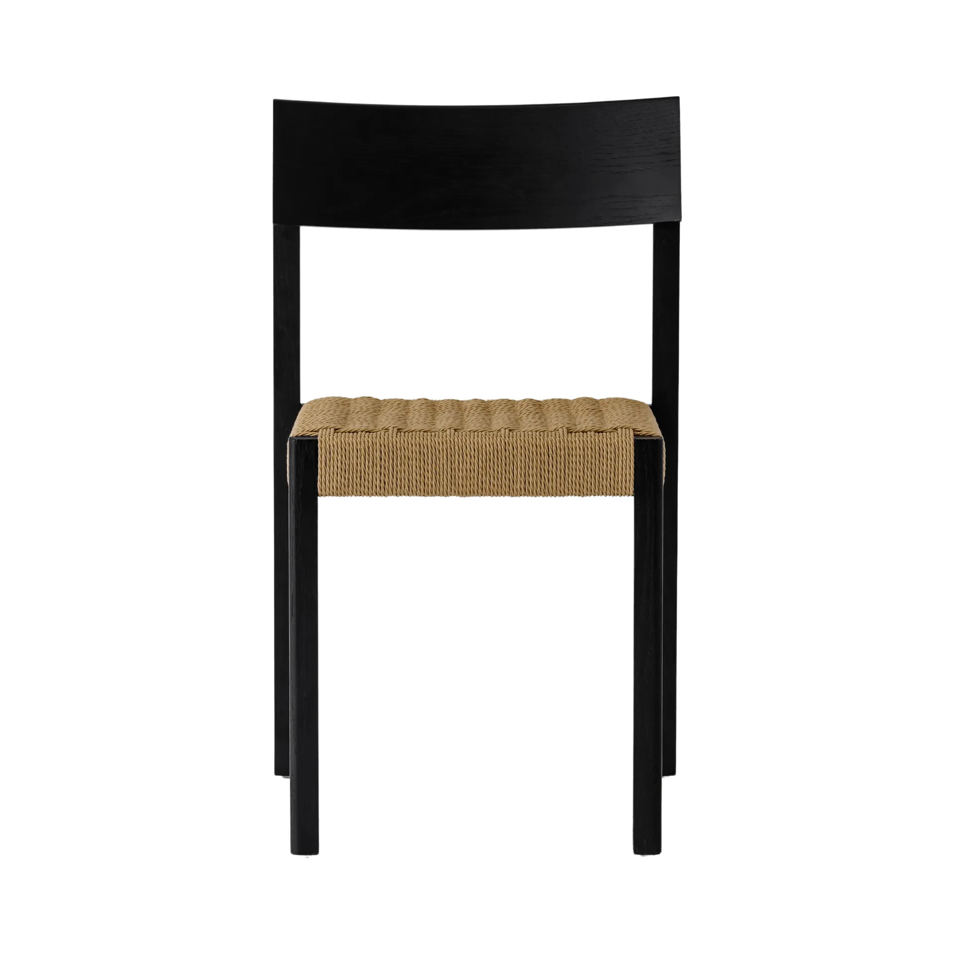Mauro stol, Black oak-paper cord Audo Copenhagen