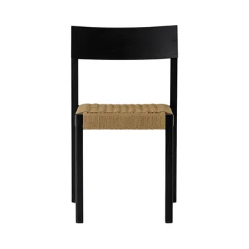 Mauro stol - Black oak-paper cord - Audo Copenhagen