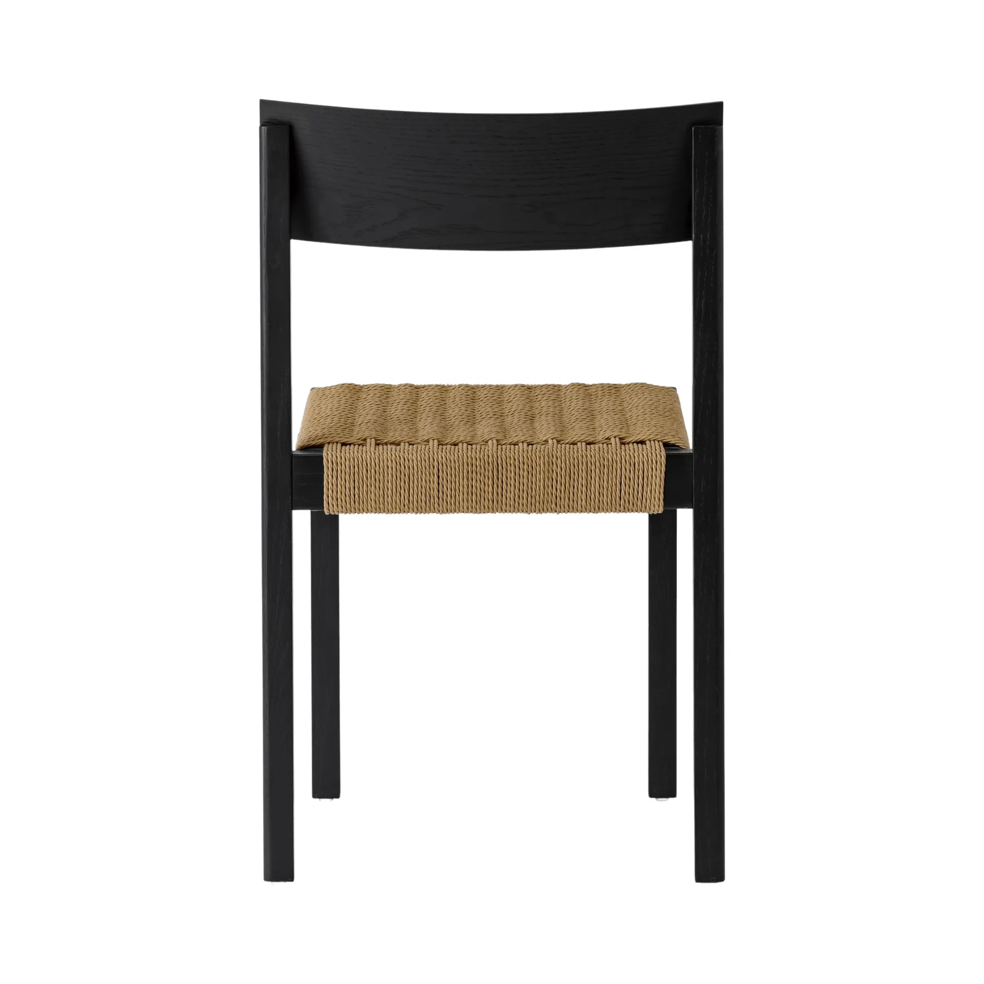 Mauro stol, Black oak-paper cord Audo Copenhagen