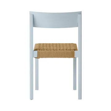 Mauro stol - Linen blue oak-paper cord - Audo Copenhagen