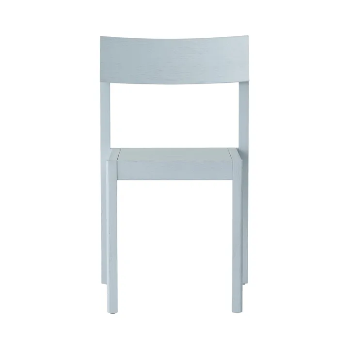 Mauro stol - Linen blue oak - Audo Copenhagen