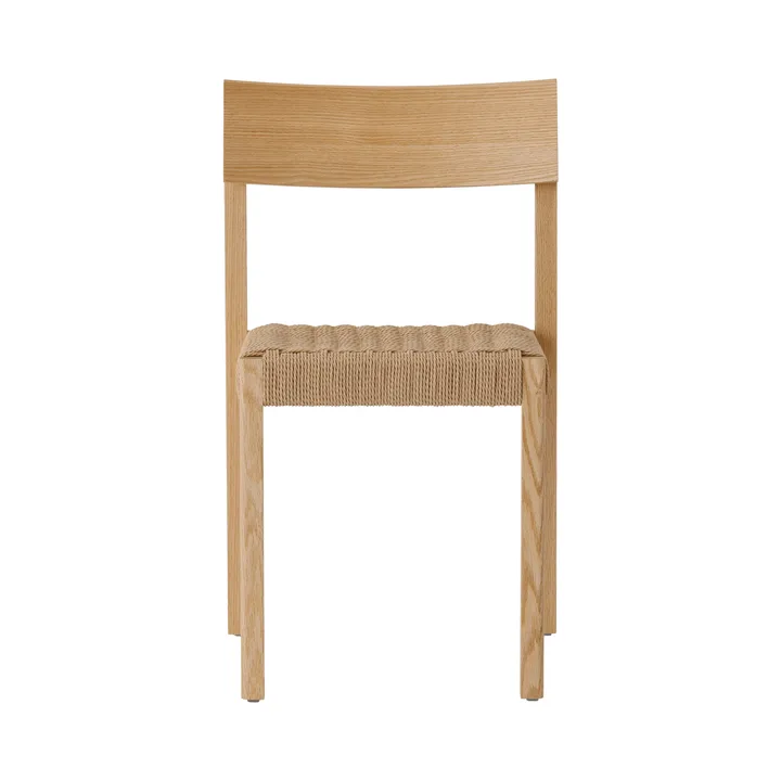 Mauro stol - Natural oak-paper cord - Audo Copenhagen