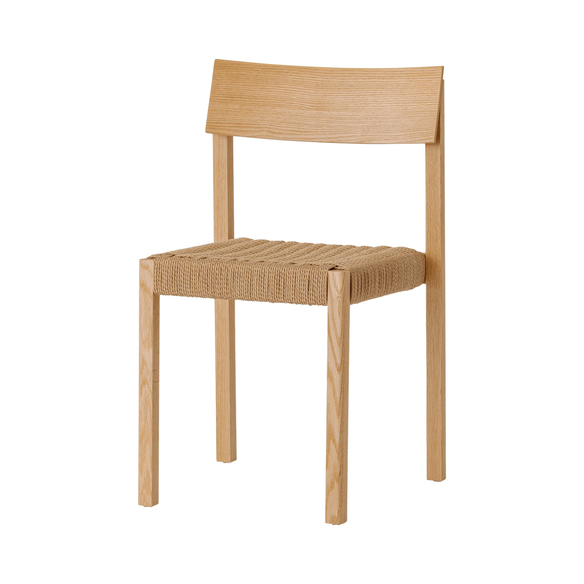 Mauro stol, Natural oak-paper cord Audo Copenhagen
