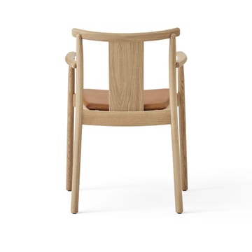 Merkur karmstol med sittepute - Oak- Dakar 0250 cognac - Audo Copenhagen